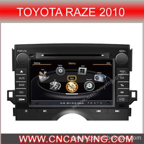 Special Car DVD Player for Toyota Raze 2010 with GPS, Bluetooth. with A8 Chipset Dual Core 1080P V-20 Disc WiFi 3G Internet (CY-C084)